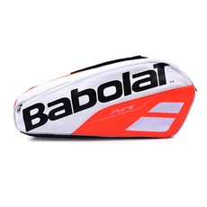 [바볼랏 퓨어12 배드민턴/테니스라켓3단가방], 751170-149(화이트레드), 1개