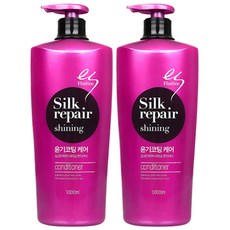 엘라스틴 실크리페어 샤이닝 컨디셔너, 1L, 2개