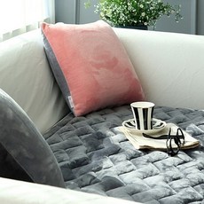 러그랜드 마카롱 극세사 쇼파패드