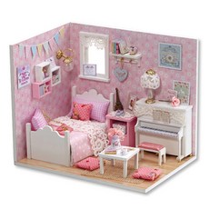 Prime Winners 可愛粉紅小屋迷你DIY套組, 混合顏色