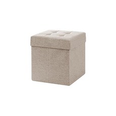 ROTIHOMESYS 生態織物儲物凳, 1人米色