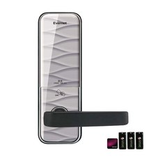 에버넷 EN900실버 손잡이 도어록, EN900(실버)