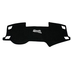 VIP 豪華儀表板避光墊 黑色/黑色縫線, LF Sonata-有喇叭