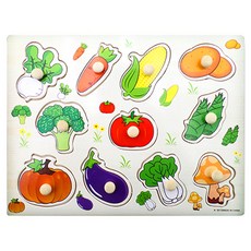 GabeFamily Keunsol Storming 正確握柄拼圖, 蔬菜 (KS2578)