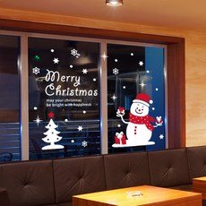 JEJEDECO 雪人貼紙 M號, 混色