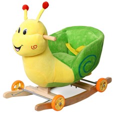 큐띠쁘띠 돌리체어 흔들말, 달팽이, 1개