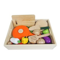 NOVEL LAND 磁性蔬果扮家家酒玩具, 混色