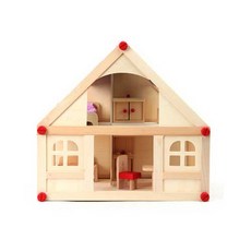 NOVEL LAND 木製娃娃屋 13pcs, 混色