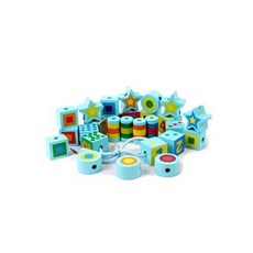 노벨랜드 Onshine 실꿰기 놀이 블루, 1개