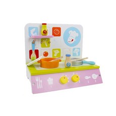 NOVEL LAND 綠色玩具粉色燃氣灶, 混色