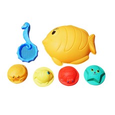 노벨랜드 모래놀이 몰드세트, 작은망 금붕어, 1개