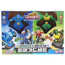 손오공 팽이전사자이로카 배틀팽이 로얄가드세트, 혼합 색상, 1개