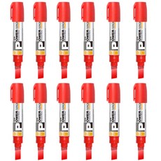 JAVAPEN Power Square Meteor Magic 14mm, 紅色的, 1衝程12件