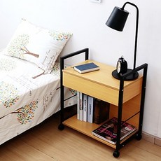 블루밍홈 이동식 보조 책상 서랍 MDD3, 옐로우비치