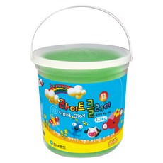 도너랜드 라이트클레이 벌크, 초록, 1.2kg, 1개