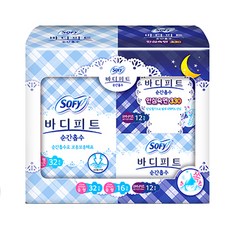 SOFY 蘇菲 速吸衛生棉 M號 32入+16入+夜用衛生棉 12入, 1套