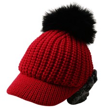 MUXUE 孩童毛球針織帽