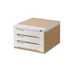 우드맥스 플러스 서류함 301 x 368 x 220 mm WDP703, 망펄, 3단