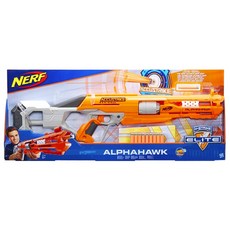 NERF ALPHAHAWK旋轉式鼓式彈匣玩具槍, 橘色