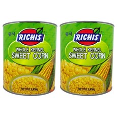 리치스 홀 커널 스위트콘 통조림, 2.95kg, 2개