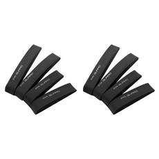 블럭마트 EVA 차량용 문콕방지가드 4p 세트, 블랙, 2세트