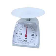 Tanita 模擬廚房秤 KA-001, 白色的