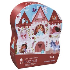 Crocodile Creek 迷你拼圖, 1套, 24件, 小公主