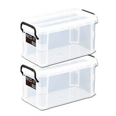 코멕스 네오박스 플라스틱 수납박스 50 (5L) 리빙박스, 2개