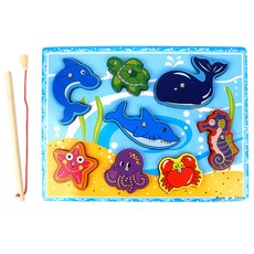 바다 입체자석 낚시놀이, 해마, 1개