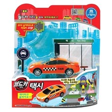 미미월드 미미 월드카 씨티 택시(61593) 남아 장난감 어린이집 여아 완구 유아 토이 선물 유치원, 혼합색상, 1개