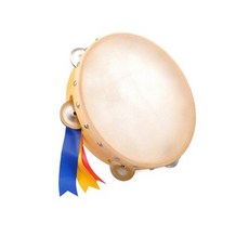 엔젤악기 가죽 탬버린 ART-10, 옐로우, 1개