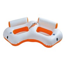 JILong 金銀島 2 座水上沙發游泳圈, 混色, 1個