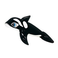 充氣坐騎 大黑鯨款, 黑色的, 1個