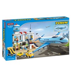 옥스포드 타운공항 블럭 ST33313, 혼합 색상, 1개