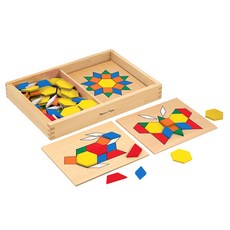 Melissa&Doug 美國瑪莉莎 馬賽克塊拼圖組 MD0029, 1組