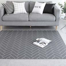 데코뷰 양면쿠션 놀이방매트, 모던헤링본