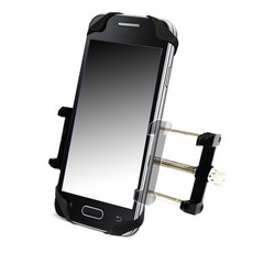 GUB鋁製自行車智慧型手機支架, 單色, 1個