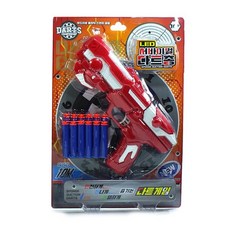 6BROTHERS BADUK LED飛鏢槍玩具組, 混色