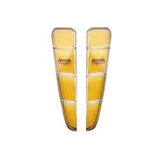 달구름 코나 리플렉터 데칼 스티커, 엘로우, 1세트