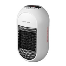 UNIMAX 插入式電動迷你熱風機, UMH-405W, 白色的
