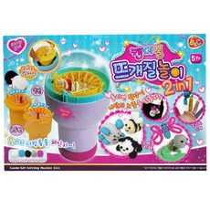 비엔씨 캔디걸 뜨개질 놀이 2in1, 혼합 색상, 1개