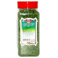 藍色和銀色歐芹片, 100g, 1瓶