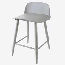 디카페 너드 바체어, 그레이, 1개