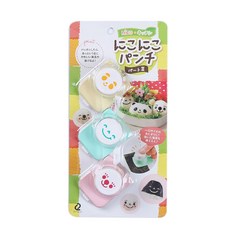 Arnest 日式衝臉機(3P)/兒童飯盒裝飾/飯糰裝飾, 混色, 1套