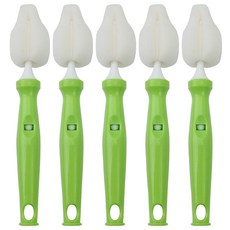 babybear 奶嘴清潔刷, 綠色, 5入