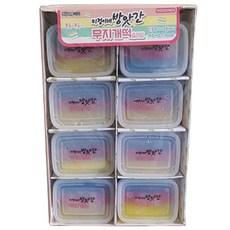 Mijungart 未定磨坊彩虹年糕史萊姆 16p, 混色