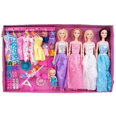 時尚明星公主更衣室棕色娃娃, 混色