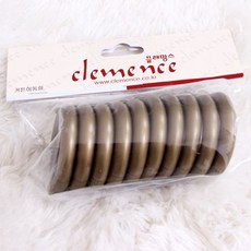 끌래망스 커튼 이동링 35mm 10p, 브론즈, 1개