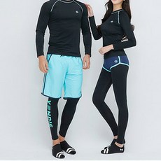 VENDIS 字母印花防曬長泳褲