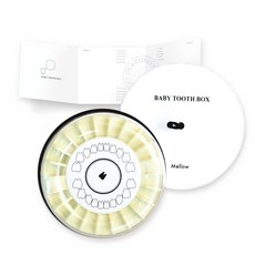 멜로우 베이비 투스 박스 유치보관함, 혼합 색상